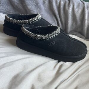 UGG Black Tasman Slippers